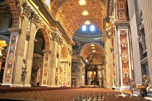 Saint-Peters-Basilica-interior